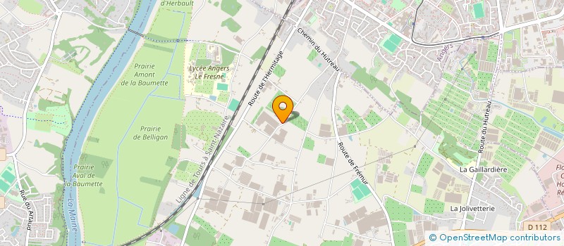 localisation de l'entreprise MADAME ELODIE CLAVIER  SAINTE-GEMMES-SUR-LOIRE