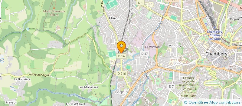 localisation de l'entreprise MADAME ELODIE CLERET  COGNIN