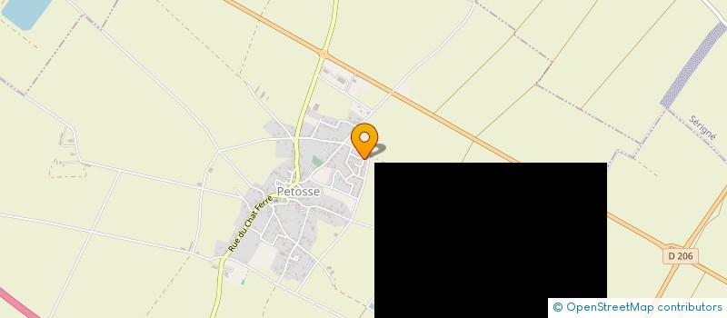 localisation de l'entreprise MADAME ELODIE CLERGEAUD  PETOSSE