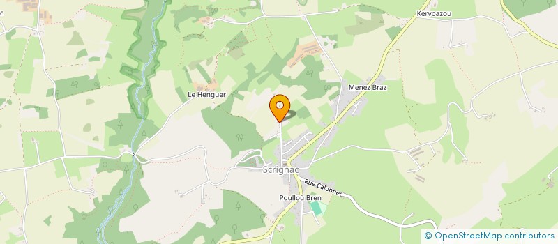 localisation de l'entreprise MADAME ELODIE COAT  SCRIGNAC