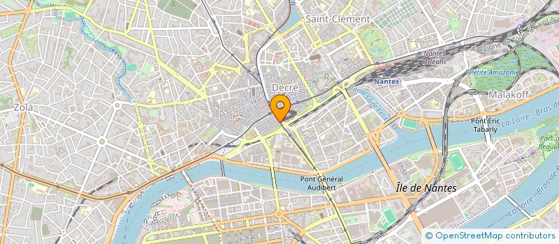 localisation de l'entreprise MADAME ELODIE COCODEAU à NANTES