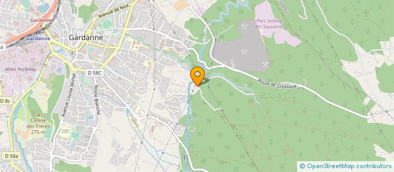 localisation de l'entreprise MADAME ELODIE COCUSSE  GARDANNE