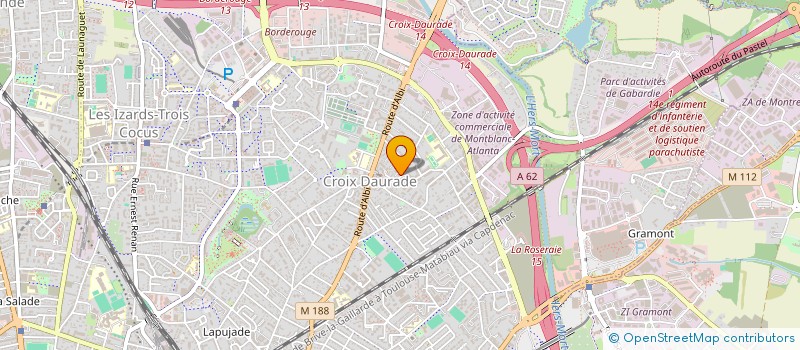 localisation de l'entreprise MADAME ELODIE COETA  TOULOUSE