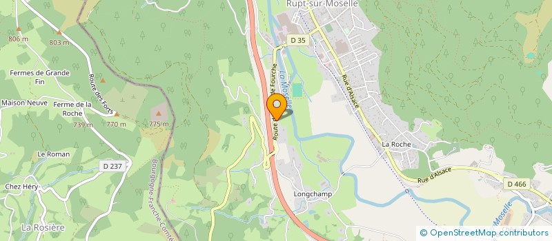 localisation de l'entreprise MADAME ELODIE COLIN  RUPT-SUR-MOSELLE