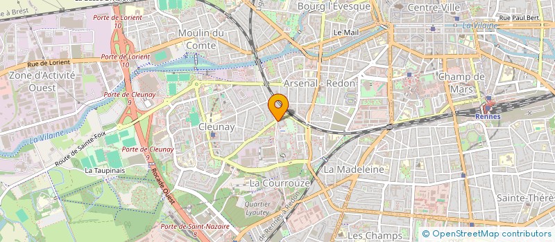 localisation de l'entreprise MADAME ELODIE COLIN  RENNES