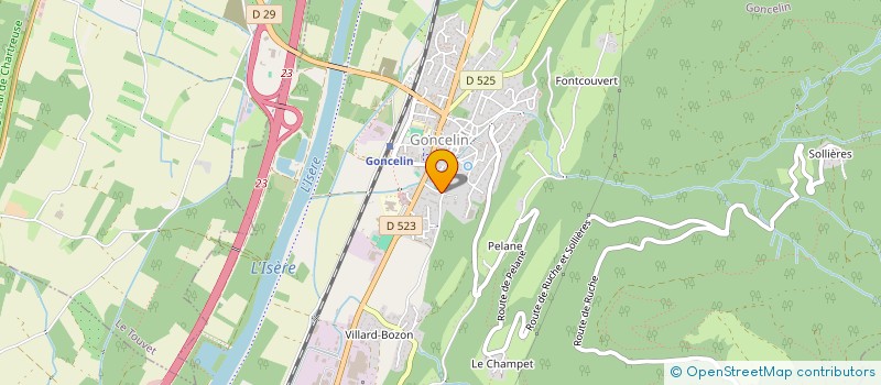 localisation de l'entreprise MADAME ELODIE COLIN  GONCELIN