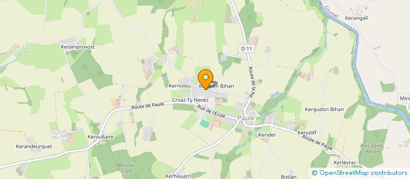 localisation de l'entreprise MADAME ELODIE COLLOBERT  PAULE