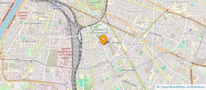 localisation de l'entreprise MADAME ELODIE COLLOMB  LYON