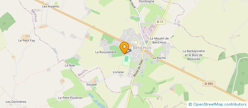 localisation de l'entreprise MADAME ELODIE COME à BERD'HUIS