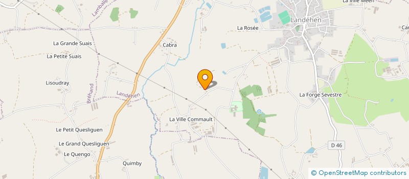 localisation de l'entreprise MADAME ELODIE COQUANTIF  SAINT-MAUDEZ