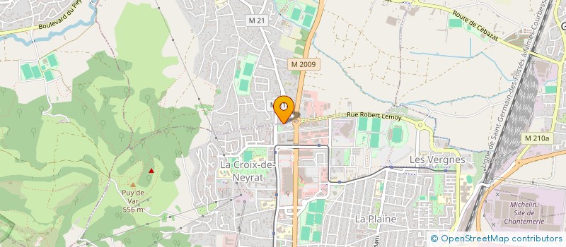 localisation de l'entreprise MADAME ELODIE CORION  CHAURIAT