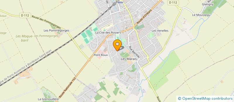 localisation de l'entreprise MADAME ELODIE CORTET  MER