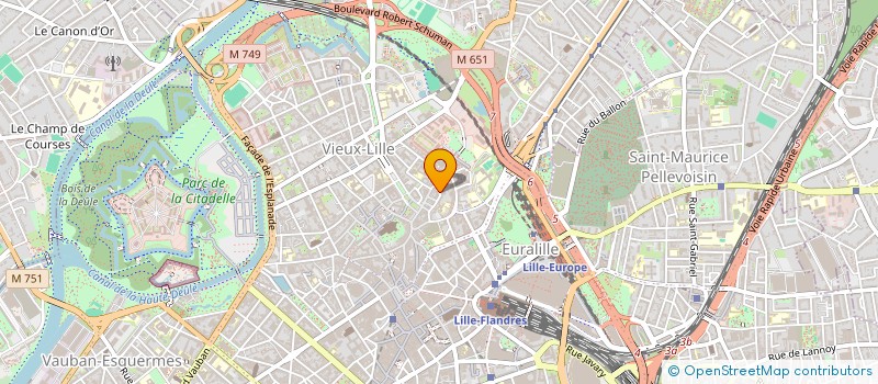 localisation de l'entreprise MADAME ELODIE COSTE à LILLE