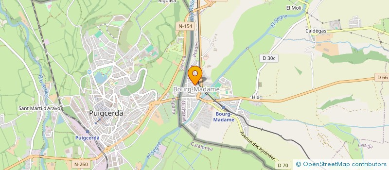 localisation de l'entreprise MADAME ELODIE COTON  BOURG-MADAME