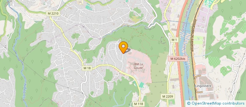 localisation de l'entreprise MADAME ELODIE COUILLARD  LA GAUDE