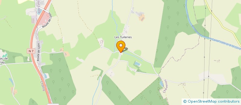 localisation de l'entreprise MADAME ELODIE CRESSAN  SERMOISE-SUR-LOIRE