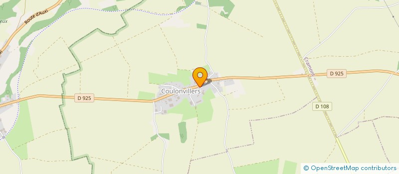 localisation de l'entreprise MADAME ELODIE CROMBEZ  COULONVILLERS