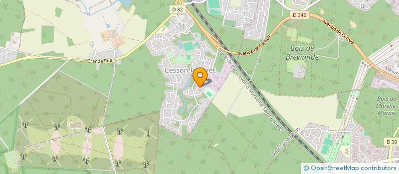 localisation de l'entreprise MADAME ELODIE D ALESSANDRO  CESSON