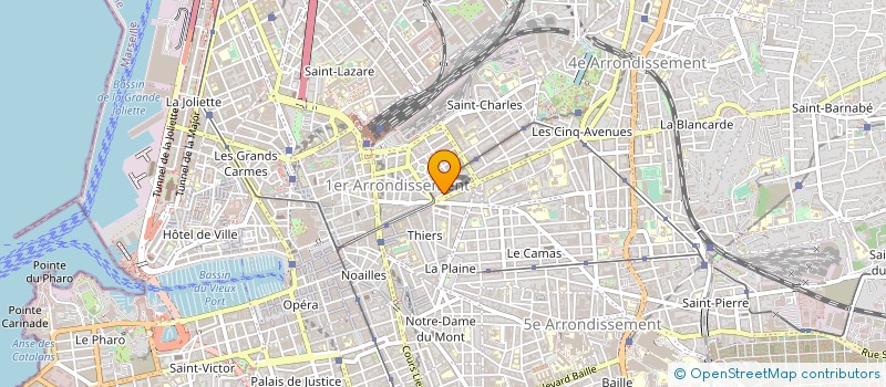 localisation de l'entreprise MADAME ELODIE DA CRUZ GOMES à MARSEILLE