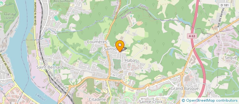 localisation de l'entreprise MADAME ELODIE DA CUNHA à BAYONNE