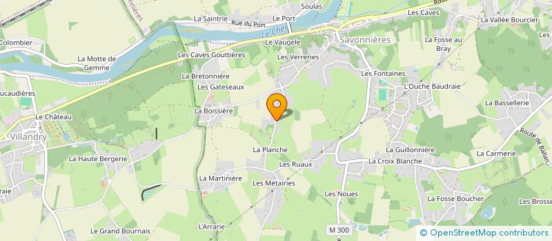 localisation de l'entreprise MADAME ELODIE DA PIEDADE  SAVONNIERES