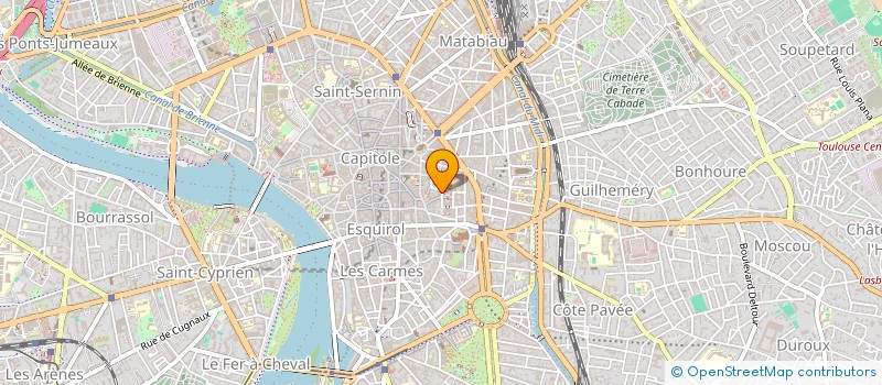 localisation de l'entreprise MADAME ELODIE DAGUET  TOULOUSE