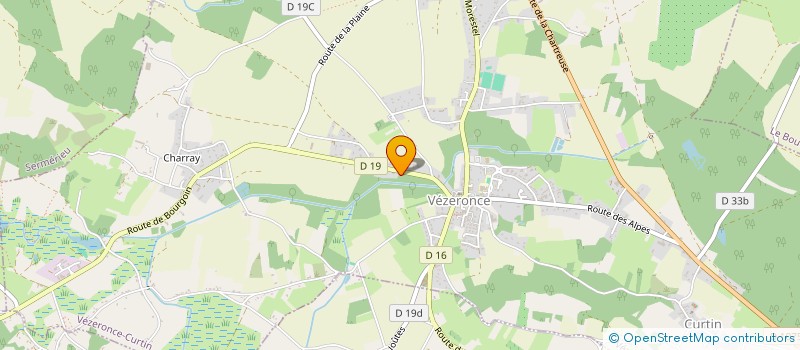 localisation de l'entreprise MADAME ELODIE DAIRON  VEZERONCE-CURTIN