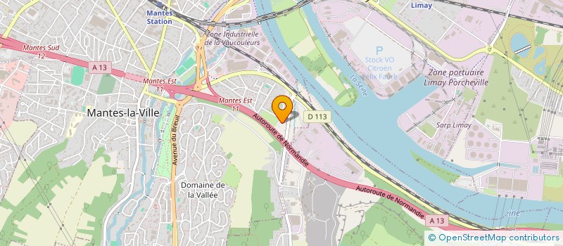 localisation de l'entreprise MADAME ELODIE DALIN à MANTES-LA-VILLE