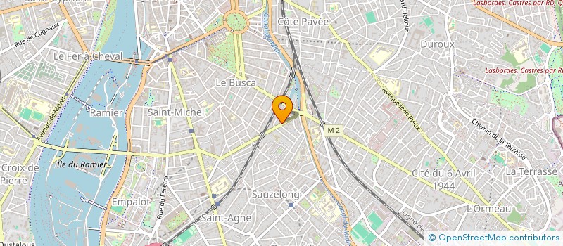 localisation de l'entreprise MADAME ELODIE DANJOU à TOULOUSE