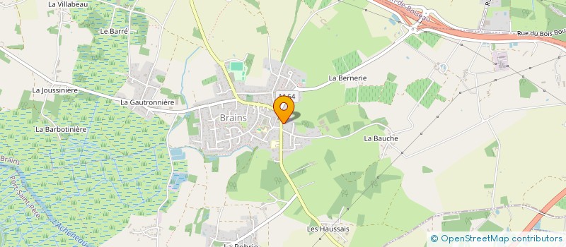 localisation de l'entreprise MADAME ELODIE DANNIELOU  BRAINS