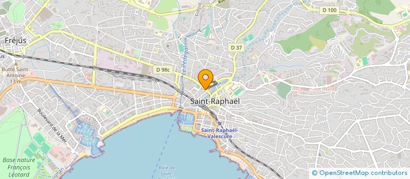 localisation de l'entreprise MADAME ELODIE DANOJEVIC à SAINT-RAPHAEL