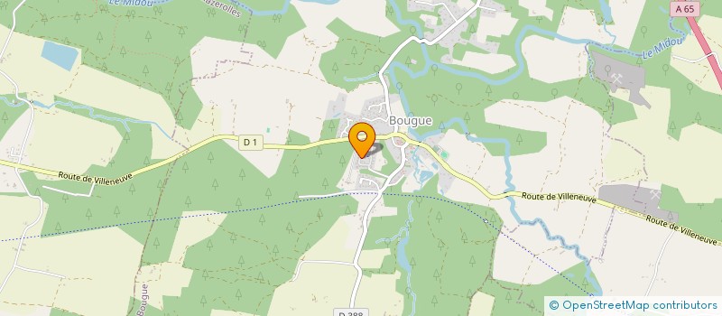 localisation de l'entreprise MADAME ELODIE DANY  BOUGUE