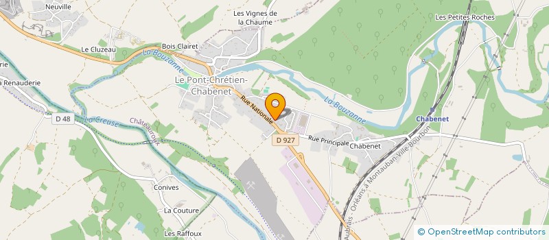 localisation de l'entreprise MADAME ELODIE DAVID à VILLEDIEU-SUR-INDRE