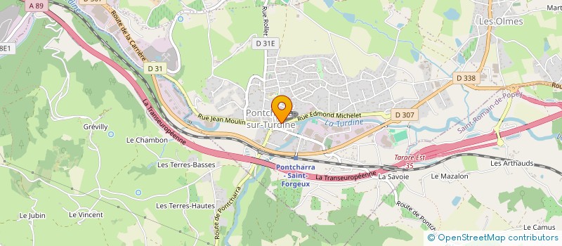 localisation de l'entreprise MADAME ELODIE DEBOURG  VINDRY-SUR-TURDINE