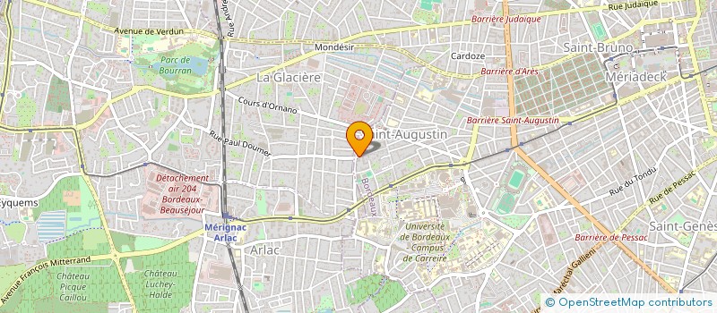 localisation de l'entreprise MADAME ELODIE DECHEREUX  BORDEAUX