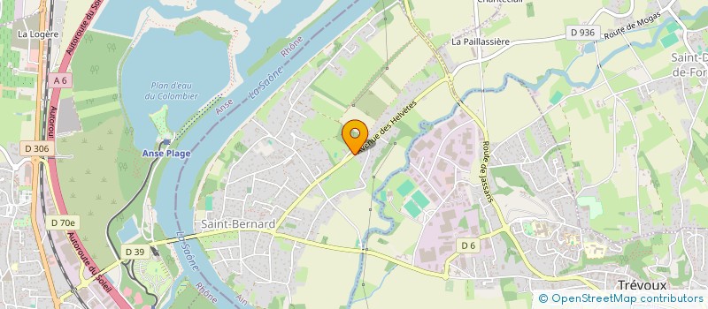 localisation de l'entreprise MADAME ELODIE DECRETON  SAINT-BERNARD