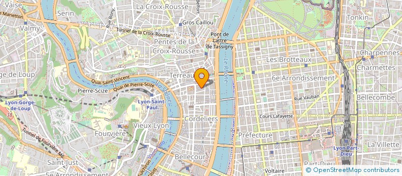 localisation de l'entreprise MADAME ELODIE DEFORGES à LYON