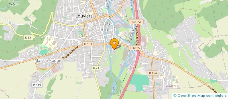 localisation de l'entreprise MADAME ELODIE DELAMARRE  VAL-DE-REUIL