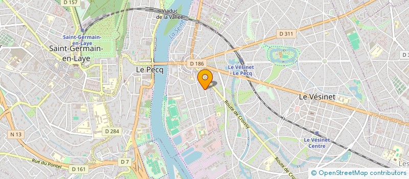 localisation de l'entreprise MADAME ELODIE DELARD DE RIGOULIERE  LE PECQ