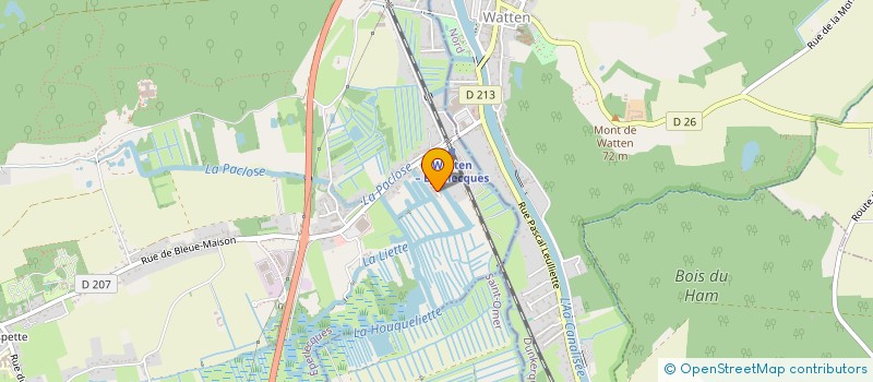 localisation de l'entreprise MADAME ELODIE DELEU  EPERLECQUES