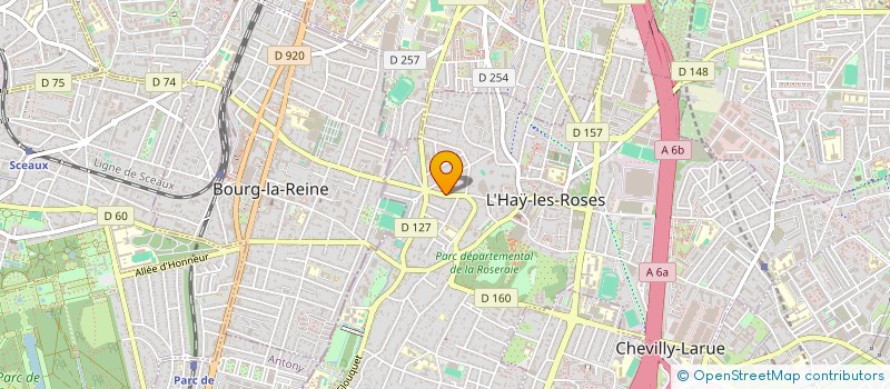 localisation de l'entreprise MADAME ELODIE DELLIER  L'HAY-LES-ROSES