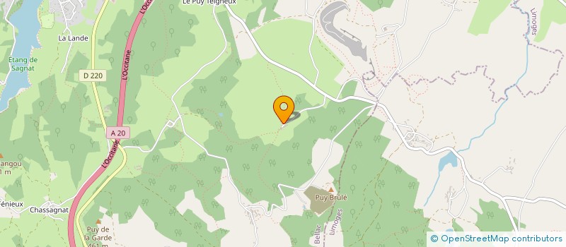 localisation de l'entreprise MADAME ELODIE DEMASSIAS  BESSINES-SUR-GARTEMPE