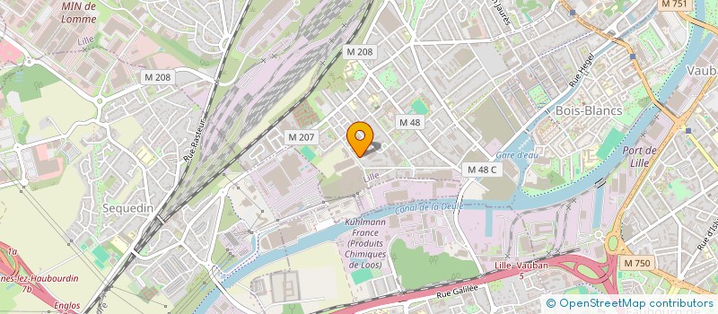 localisation de l'entreprise MADAME ELODIE DEPOORTER à LILLE