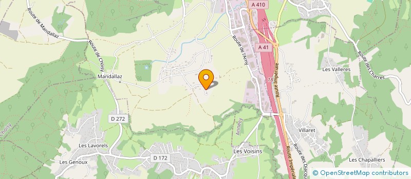 localisation de l'entreprise MADAME ELODIE DEPRES  ALLONZIER-LA-CAILLE