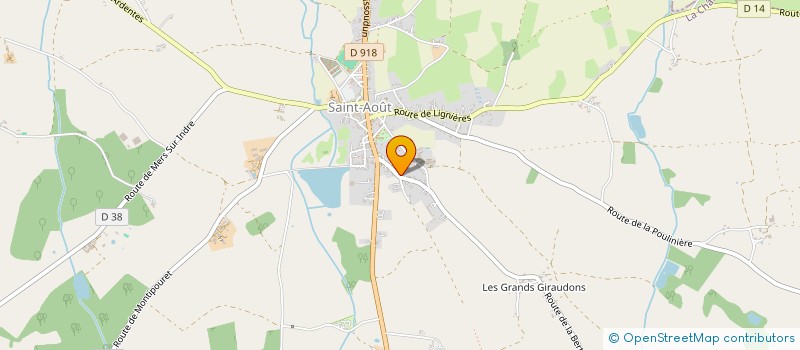 localisation de l'entreprise MADAME ELODIE DEPUYDT  SAINT-AOUT