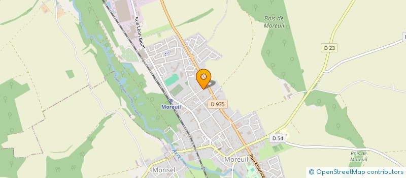 localisation de l'entreprise MADAME ELODIE DESCAT à MOREUIL