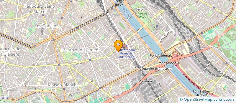 localisation de l'entreprise MADAME ELODIE DESCHANEL  PARIS