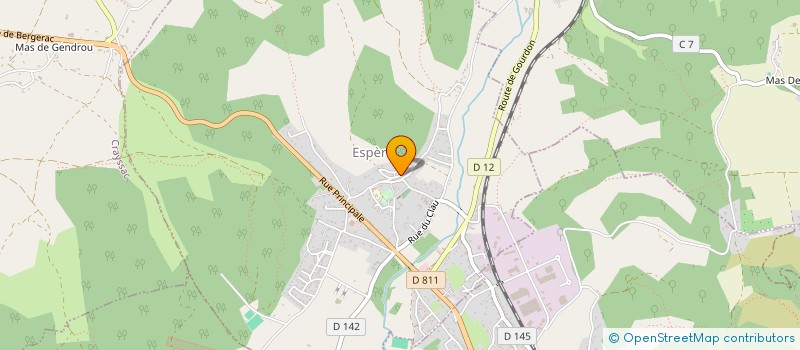 localisation de l'entreprise MADAME ELODIE DESTREZ  ESPERE