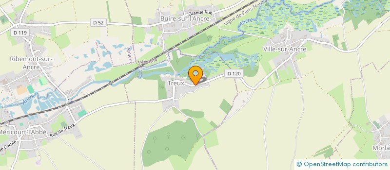 localisation de l'entreprise MADAME ELODIE DETEVE  TREUX