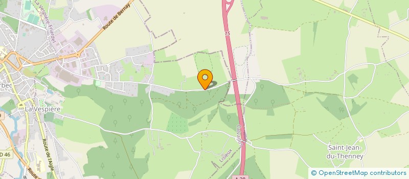 localisation de l'entreprise MADAME ELODIE DI DIO  LA VESPIERE-FRIARDEL